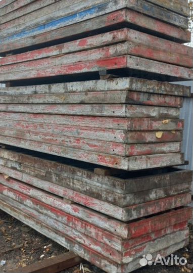 Щитовая опалубка б/у