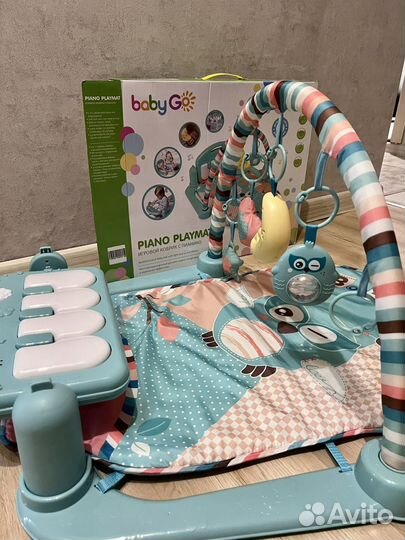 Развивающий коврик с пианино