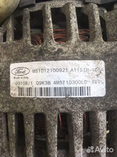 Генератор Ford Focus C-Max 1.8tdci