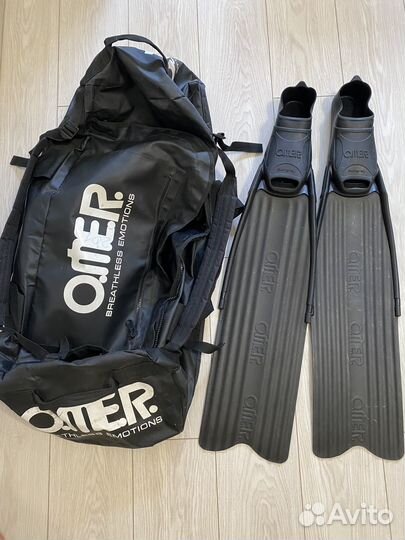 Ласты Omer Stingray 45-46 и сумка Omer Bag 90 л