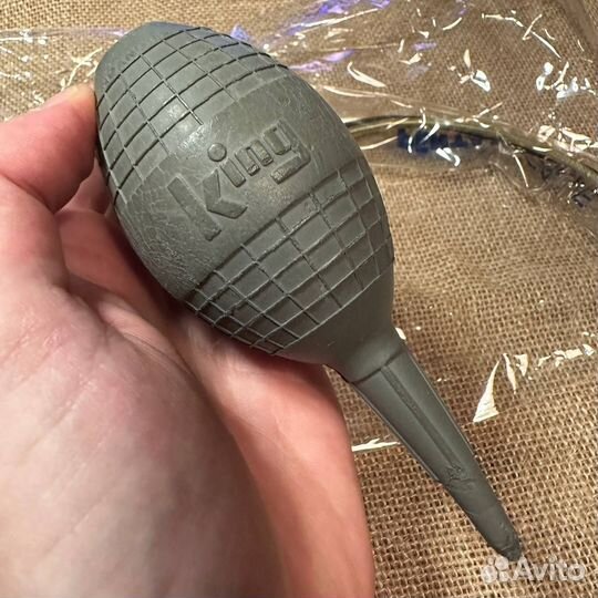 Груша для фототехники с кабелями Pentax,Япония