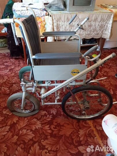 Инвалидная коляска складная бу