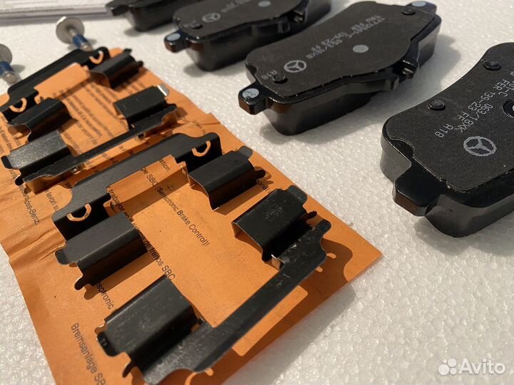 Mercedes-Benz тормозные колодки задние