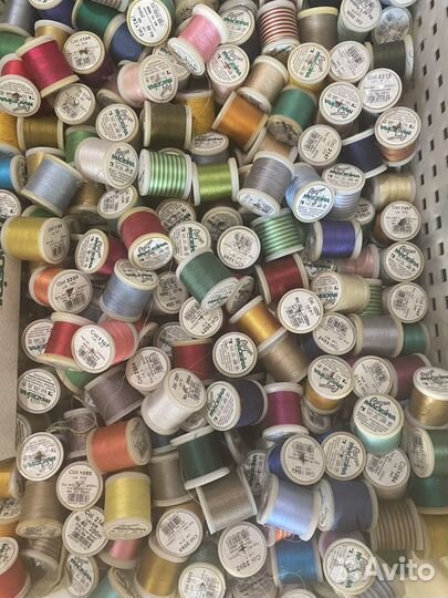 Нитки для машинной вышивки