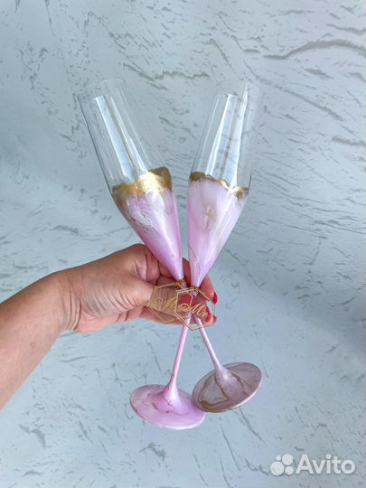 Свадебные бокалы