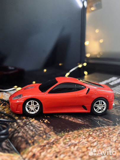 Компьютерная мышь машинка qumo