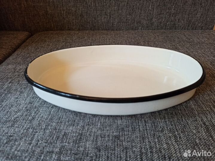 Эмалированное блюдо СССР