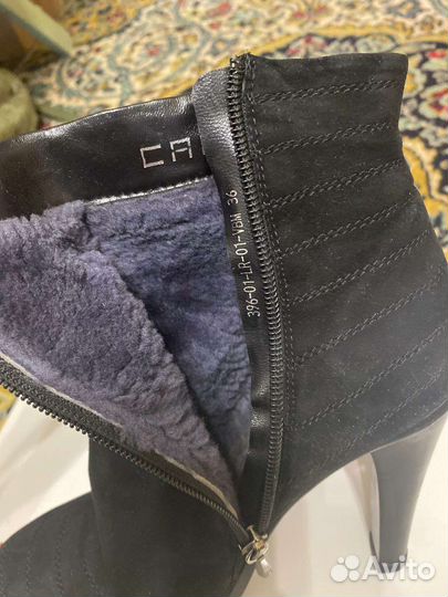 Ботильоны женские зимние 36