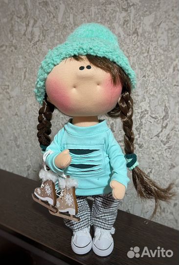 Кукла текстильная интерьерная Тильда