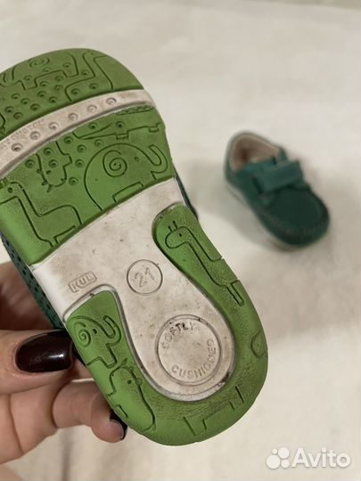 Макасины, пинетки для мальчика