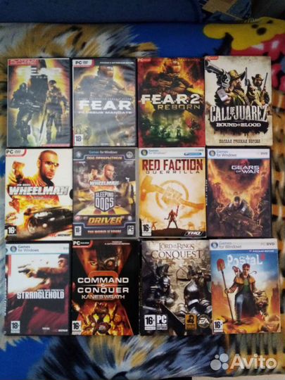 Диски с играми для пк