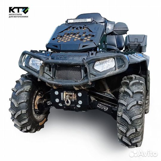 Защита днища на квадроцикл Polaris sportsman touri