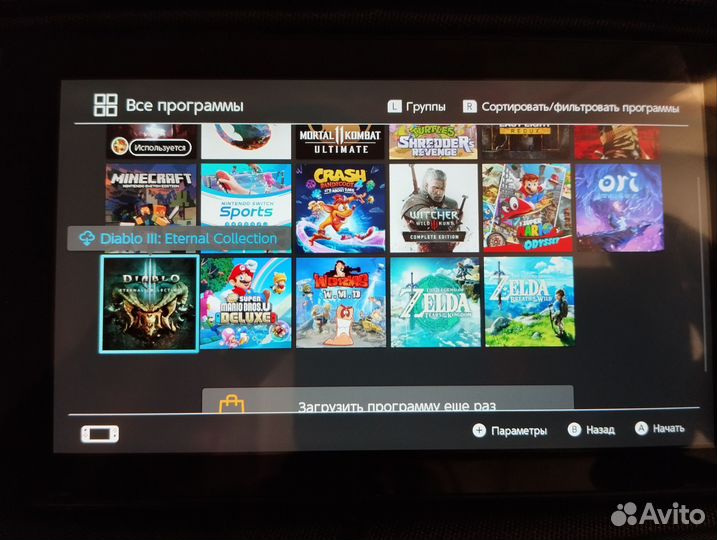 Nintendo switch 256гб