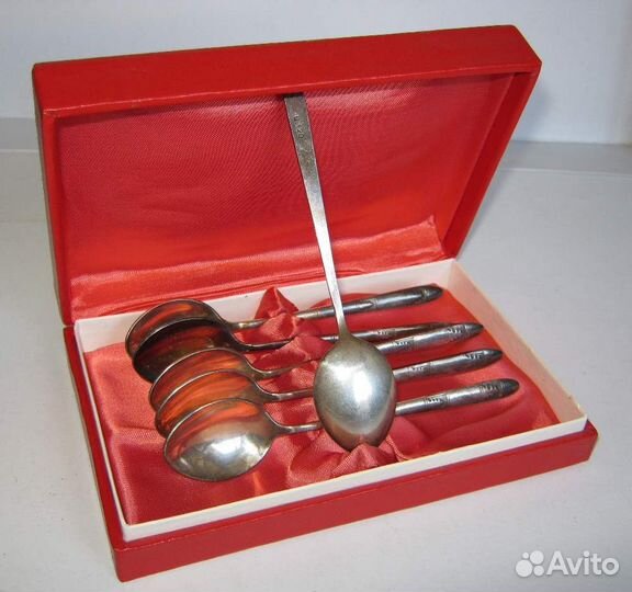 Ложки чайно кофейные СССР как серебро из Дворца