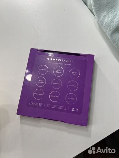 Палетка теней colourpop