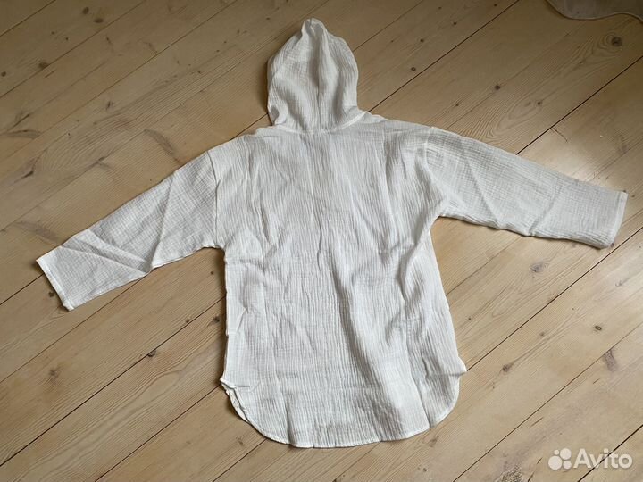 Муслиновая рубашка детская