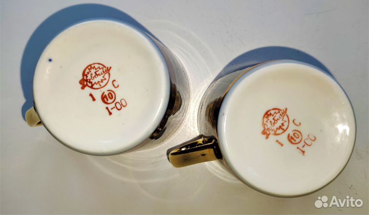 Фарфоровые кружки Довбыш 2 шт