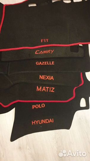 Накидка для торпеды Хондай соларис 2010 2016. Киа