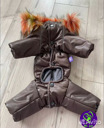 Комбинезон зима для мелких пород собак