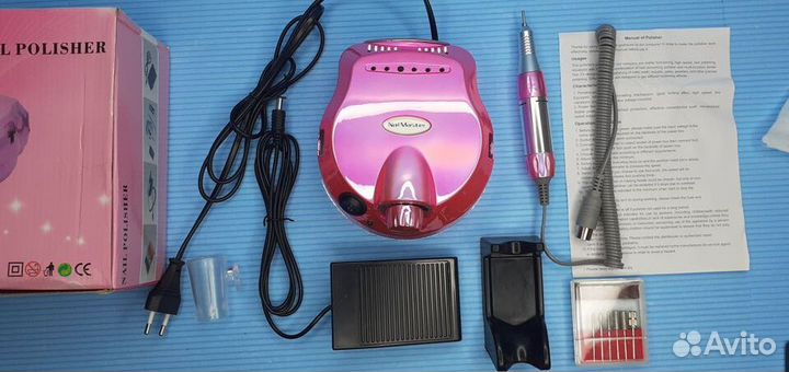 Аппарат для маникюра и педикюра 65w 35000 об/мин