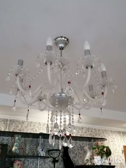 Люстра потолочная бу