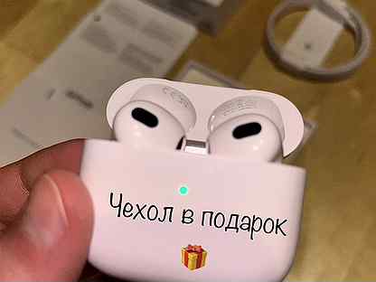 Беспроводные наушники apple airpods 3