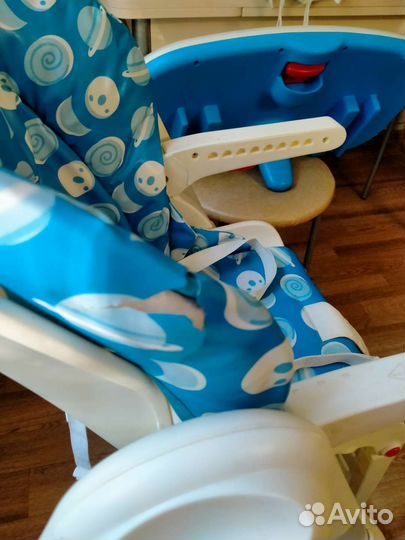 Стульчик для кормления chicco polly 2 в 1