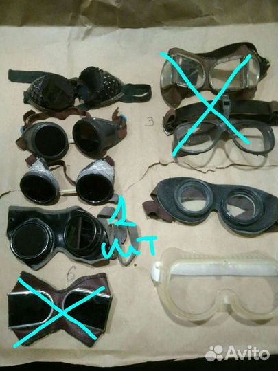 Очки газосварщика