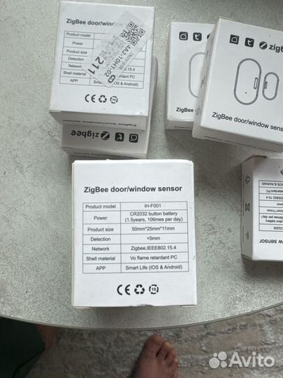 Смарт-датчик двери Tuya Zigbee 3,0