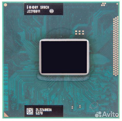 Процессор для ноутбука Intel Core i5-2450M / SR0CH