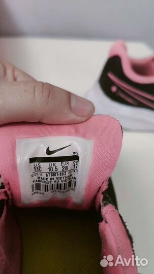 Кроссовки nike для девочки 28 размера