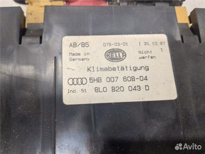 Переключатель отопителя Audi A4 (B5), 1997