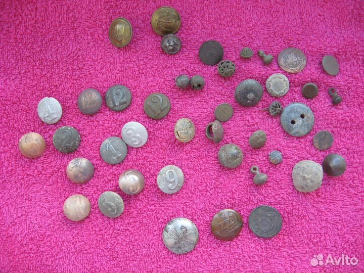 Антикварные пуговицы старинные оригинал