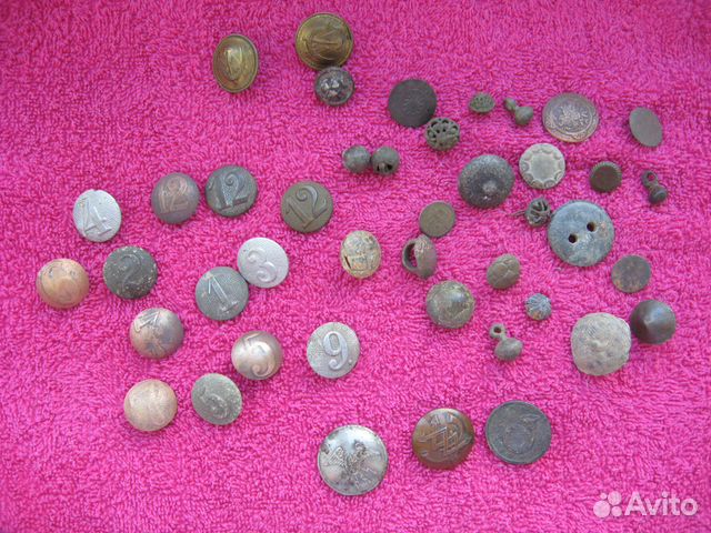 Антикварные пуговицы старинные оригинал