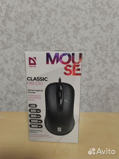 Мышь компьютерная Defender MB-230