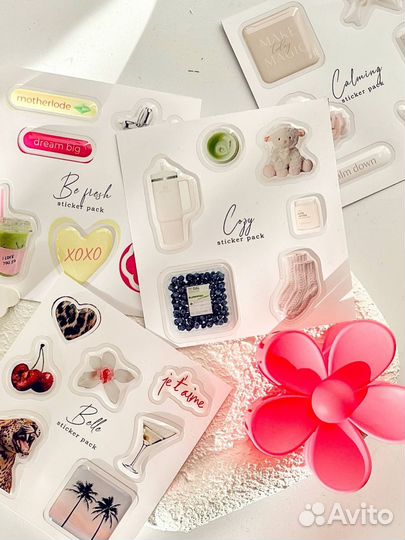 3Д стикеры оптом