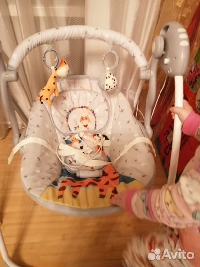 Электронная качель для новорожденных