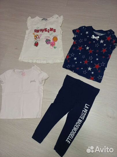 Пакет вещей для девочки 92-98