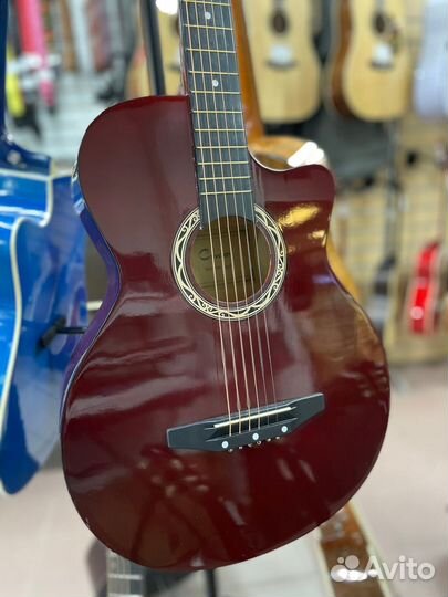 Гитара акустическая cowboy 3810C CF