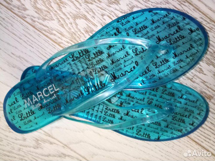 Шлёпки Marcel силикон новые