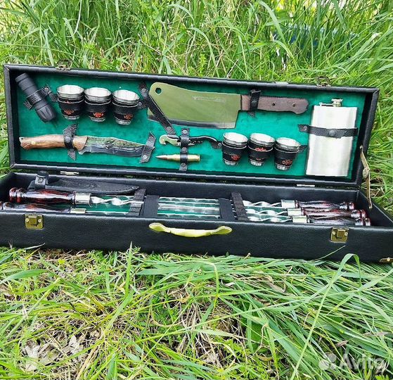 Шашлычный набор в кейсе оптом