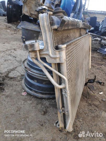 Кассета радиаторов Hyndai Santa Fe