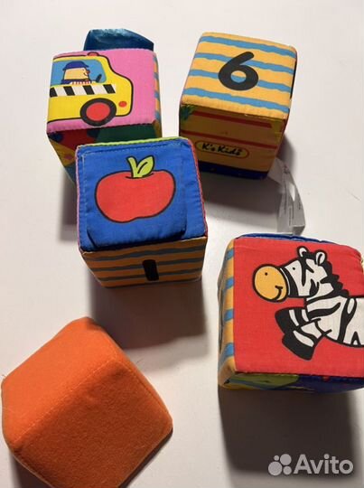 Кубики мягкие K’s kids