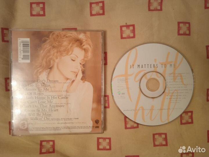 CD диск певицы кантри Faith Hill. Cша