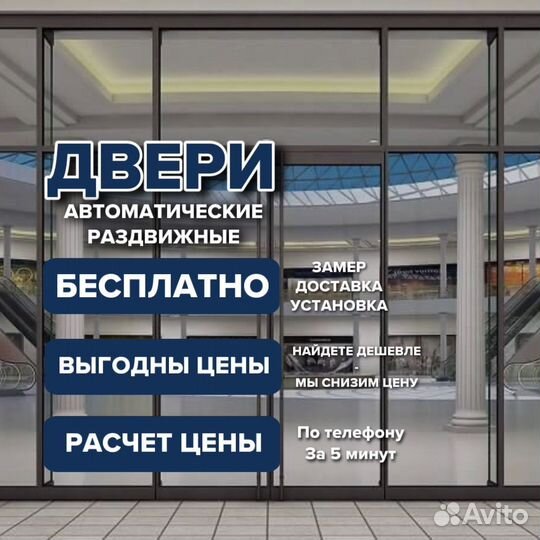 Автоматические раздвижные двери