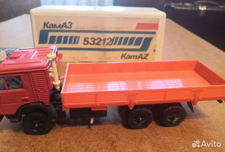 Камаз 53212 модель 1:43 СССР