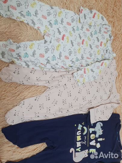 Вещи пакетом на девочку 74 - 86