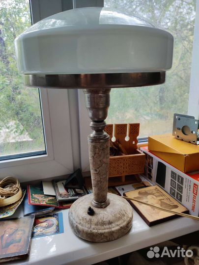 Лампа настольная СССР