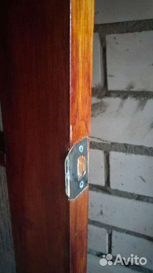 Межкомнатные двери б/у 60 см 2 шт без коробки