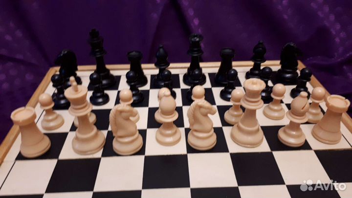 Набор деревянные шахматы, шашки, нарды52х52 см